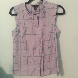 J.Crew button down tank